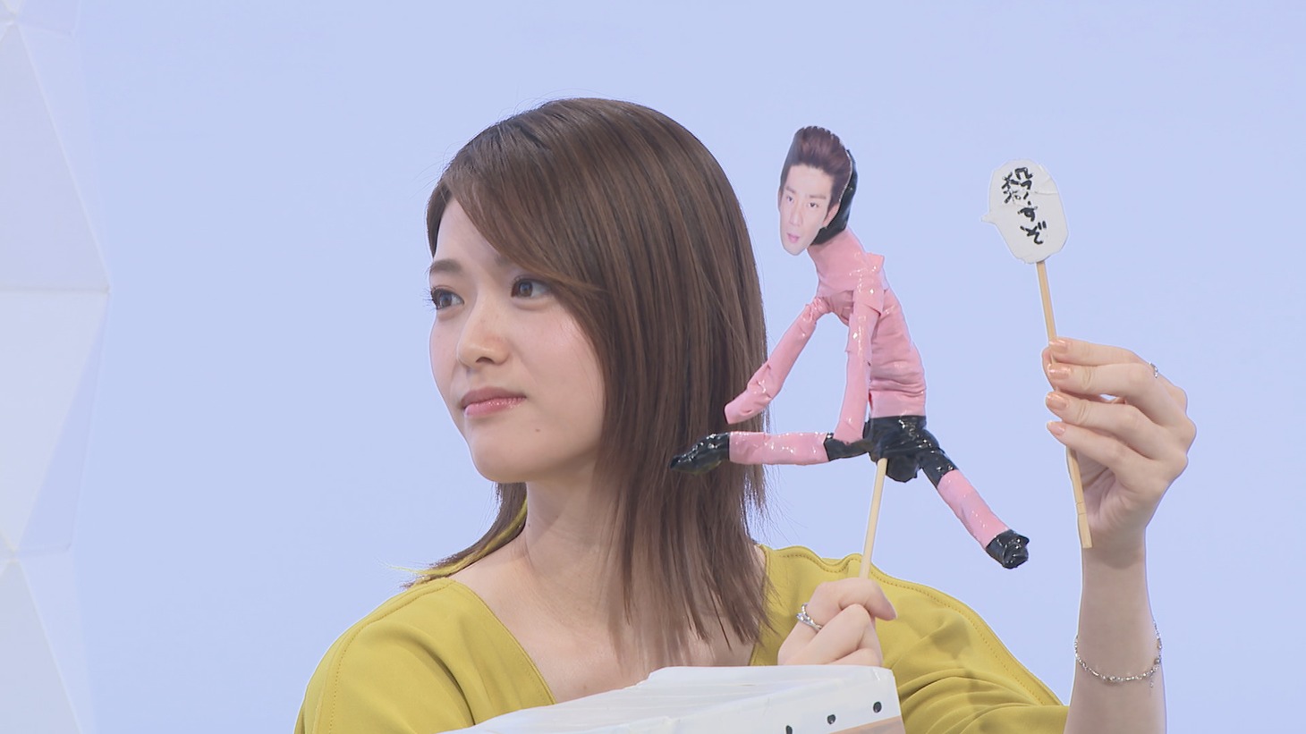 ゲストの松村沙友理。(c)読売テレビ