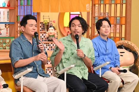 千鳥ノブと見取り図。(c)テレビ朝日