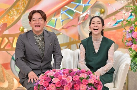 なすなかにし那須と濱田准夫妻。(c)ABCテレビ