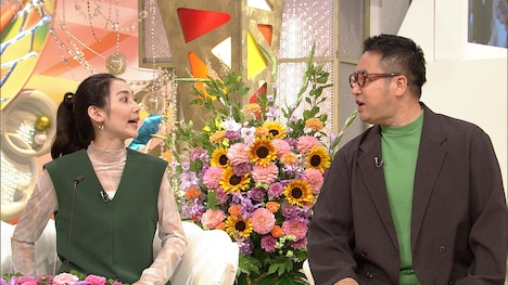 “那須争奪戦”を繰り広げる（左から）なすなかにし那須の妻・濱田准と、なすなかにし中西。(c)ABCテレビ