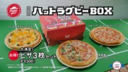 新CM「ハットラグビーBOX ノックオン」編より。