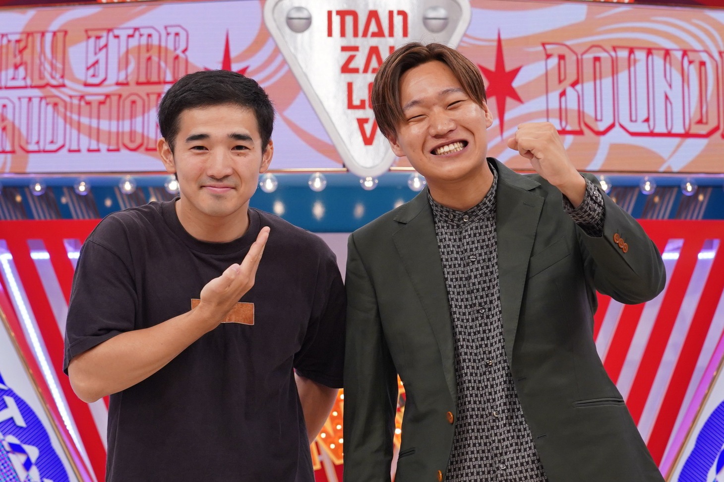ぐろう。左から家村涼太、高松巧。