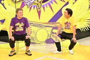 くりぃむしちゅー有田と平成ノブシコブシ徳井。(c)TBS