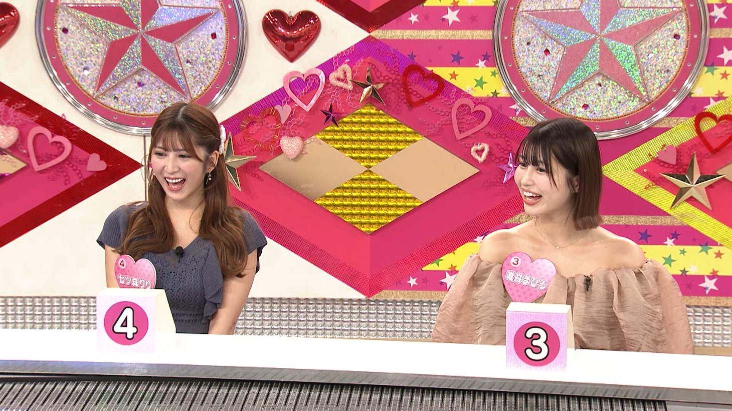 左から、七ツ森りり、唯井まひろ。(c)テレビ朝日