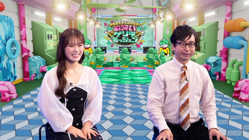 渋谷凪咲とおいでやす小田。(c)TBS