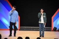 前説を務めたリバーマン。