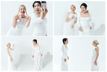 「ゼクシィ」2023年11月号に登場するエルフ。