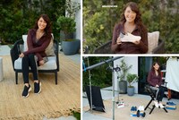 「スケッチャーズ ハンズフリー スリップインズ」の新CMより、LiLiCo。