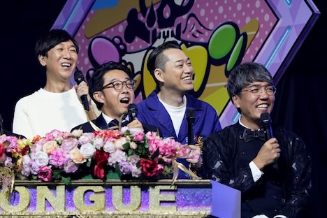 おぎやはぎ、東京03飯塚、バナナマン設楽。(c)テレビ東京