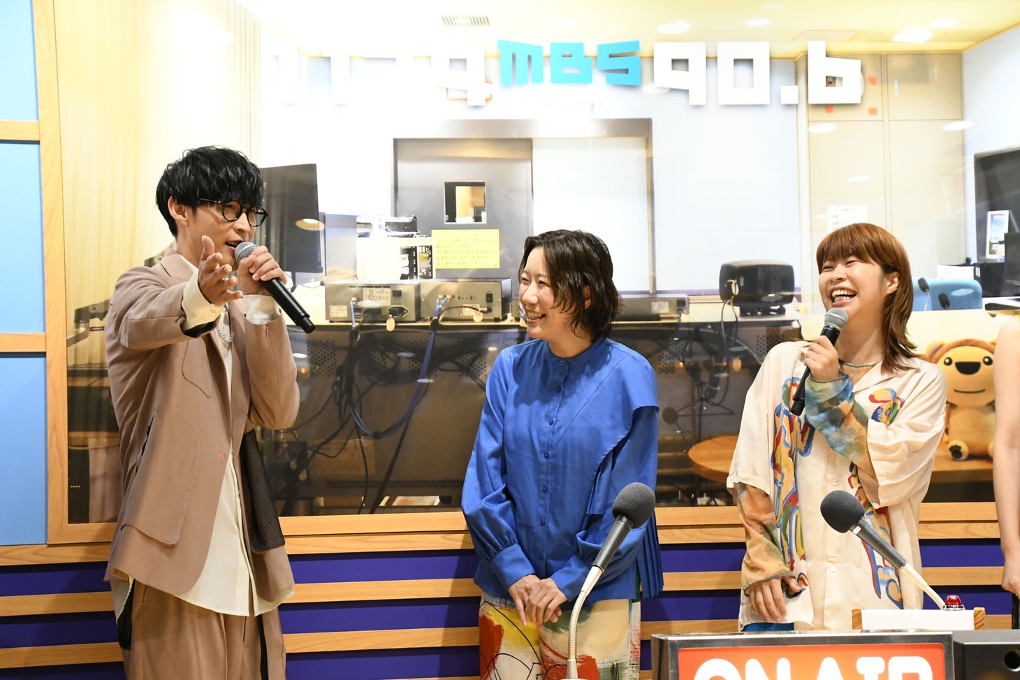 パーソナリティ取材会の様子。