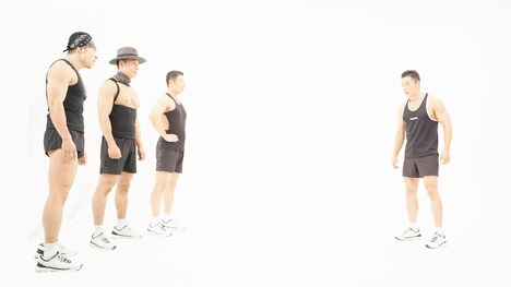 自問自答する中山筋太郎。(c)読売テレビ