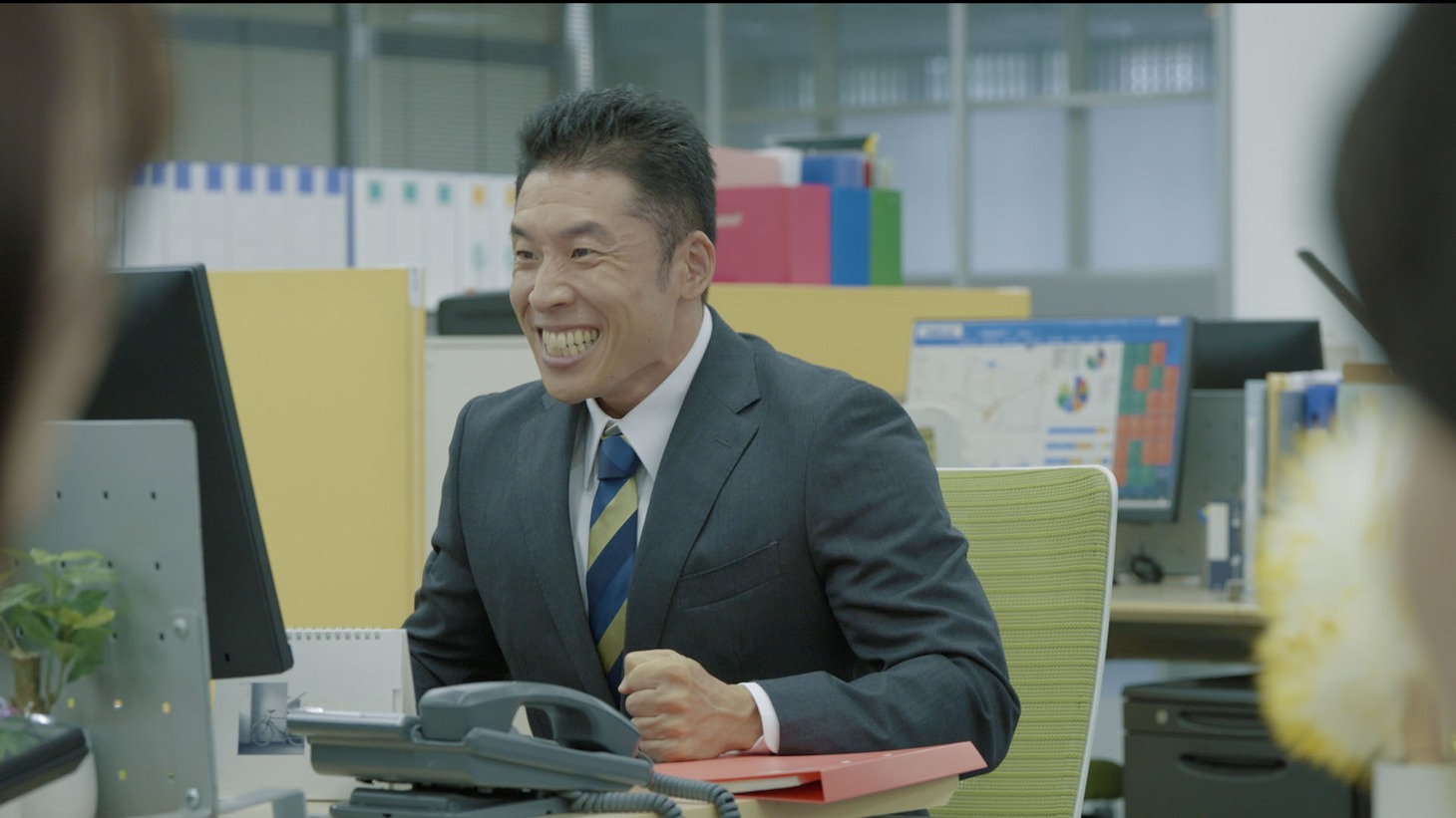 「筋トレサラリーマン 中山筋太郎」場面写真 (c)読売テレビ