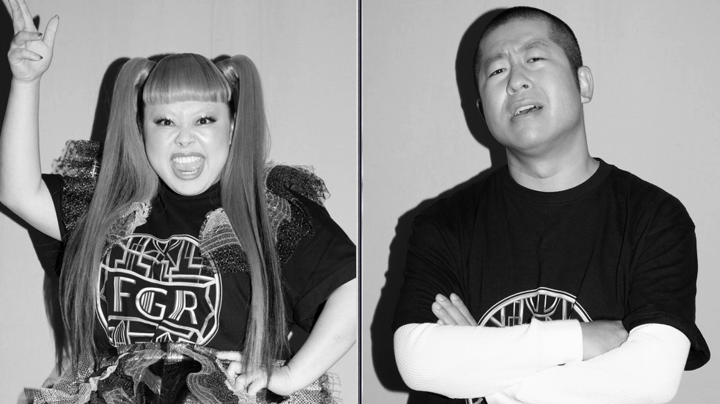 左から渡辺直美、澤部佑（ハライチ）。 (c)フジテレビ