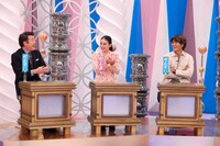 左から加藤浩次、八木莉可子、森本慎太郎。(c)関西テレビ