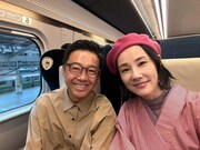 おぎやはぎ矢作（左）とゲストの吉田羊（右）。(c)テレビ東京