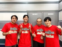 「キングオブコント2023」ファイナリストとなったジグザグジギーとラブレターズ。（写真提供：ラブレターズ溜口）