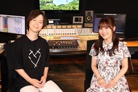 ナレーションを担当した（左から）河西健吾、桑原由気。(c)日本海テレビ