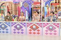 左から、さらば青春の光・森田、みちょぱ、有吉弘行、霜降り明星せいや。(c)テレビ朝日