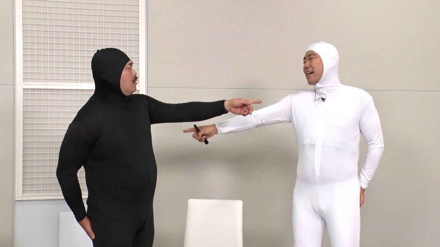 左から、安田大サーカス・クロちゃん、コロコロチキチキペッパーズ・ナダル。(c)テレビ朝日