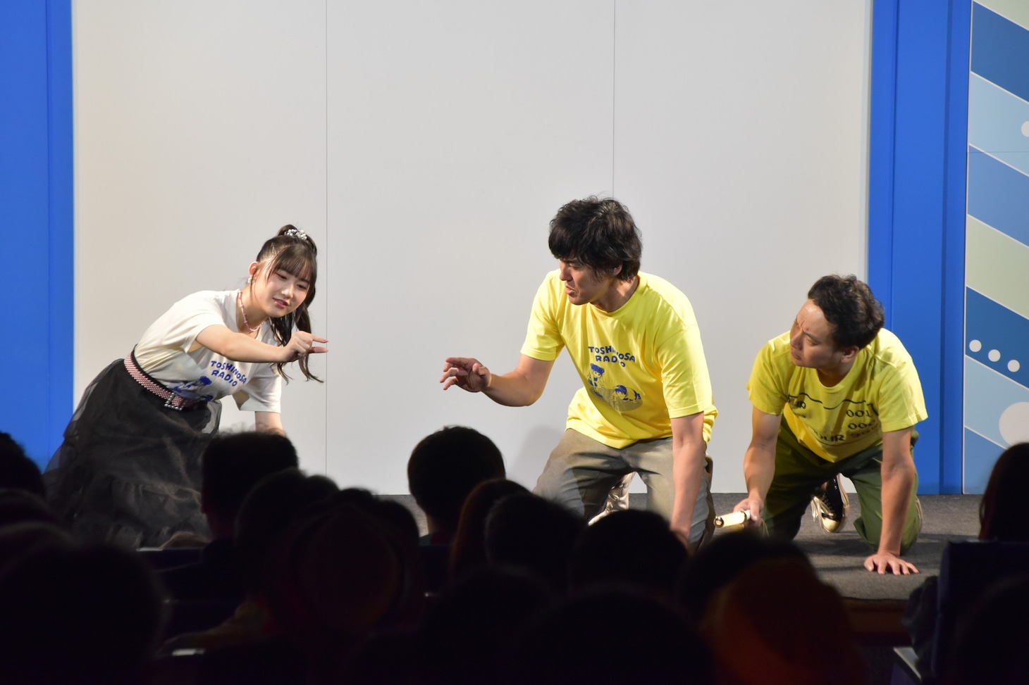 コントのワンシーン。