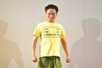 モノボケ対決の手本を見せるべく登場した鬼ヶ島・アイアム野田。