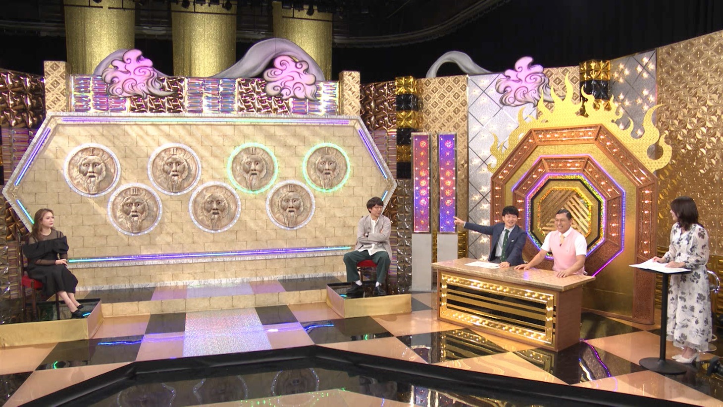 スタジオの様子。(c)テレビ朝日