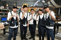 「NEWSの全力!!メイキング」出演者たち。(c)TBS