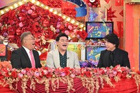 サンドウィッチマンと上川隆也（右）。(c)テレビ朝日
