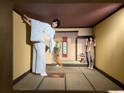 藤原紀香と古市憲寿。(c)ABCテレビ