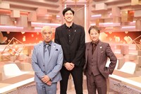 左から、松本人志、渡邊雄太、中居正広。(c)フ(c)フジテレビ