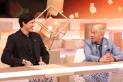 左から、渡邊雄太、松本人志。(c)フジテレビ