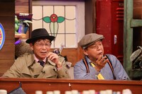 左から間寛平、村上ショージ。(c)関西テレビ