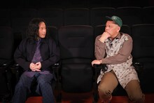 左からピース又吉、野性爆弾くっきー！。(c)関西テレビ