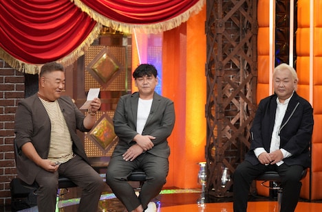 サンドウィッチマンとハチミツ二郎。(c)テレビ朝日