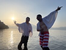 「華大さんと千鳥くん 秋のロケ祭り2時間SP」のワンシーン。(c)関西テレビ