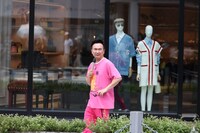 「華大さんと千鳥くん 秋のロケ祭り2時間SP」のワンシーン。(c)関西テレビ