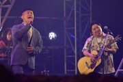ジャングルポケット太田とニッポンの社長・ケツ。