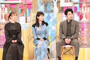左から須田亜香里、平井理央、大谷亮平。(c)日本テレビ
