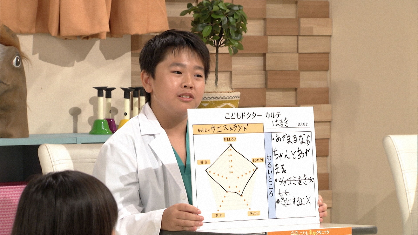 ウエストランドに「あやまるならちゃんとあやまる」とアドバイスするこどもドクター。