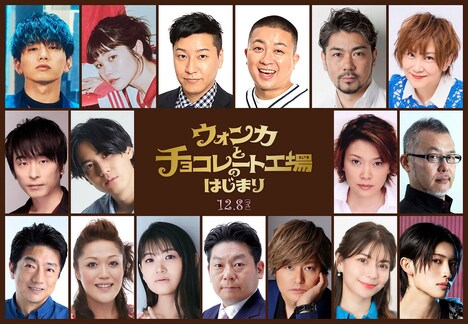 映画「ウォンカとチョコレート工場のはじまり」の吹替キャスト。