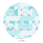 紅しょうがは好きズキ！オリジナルボクサーパンツ（Blue）の柄。