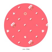 紅しょうがは好きズキ！オリジナルボクサーパンツ（Pink）の柄。
