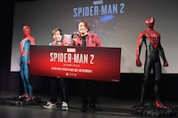 フォトセッションの様子。