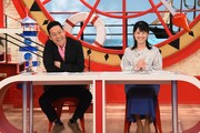 東野幸治、中島めぐみアナウンサー。(c)関西テレビ