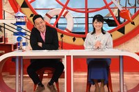 東野幸治、中島めぐみアナウンサー。(c)関西テレビ