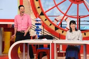 東野幸治、中島めぐみアナウンサー。(c)関西テレビ