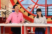 東野幸治、中島めぐみアナウンサー。(c)関西テレビ