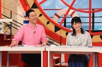 東野幸治、中島めぐみアナウンサー。(c)関西テレビ