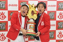 「キングオブコント2023」で優勝したサルゴリラ。