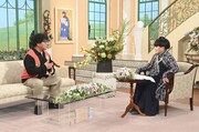 カンニング竹山と黒柳徹子。(c)テレビ朝日